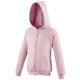 thumbnail image 1 of Awdis - Sudadera con capucha Modelo Sweatshirt Unisex niños niñas (Rosa pálido), 1 of 2