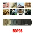 thumbnail image 5 of 50pcs Kit 3 Inch Wet Dry Sandpaper Hook Loop Round Sanding Discs Abrasive Pads, 5 of 6