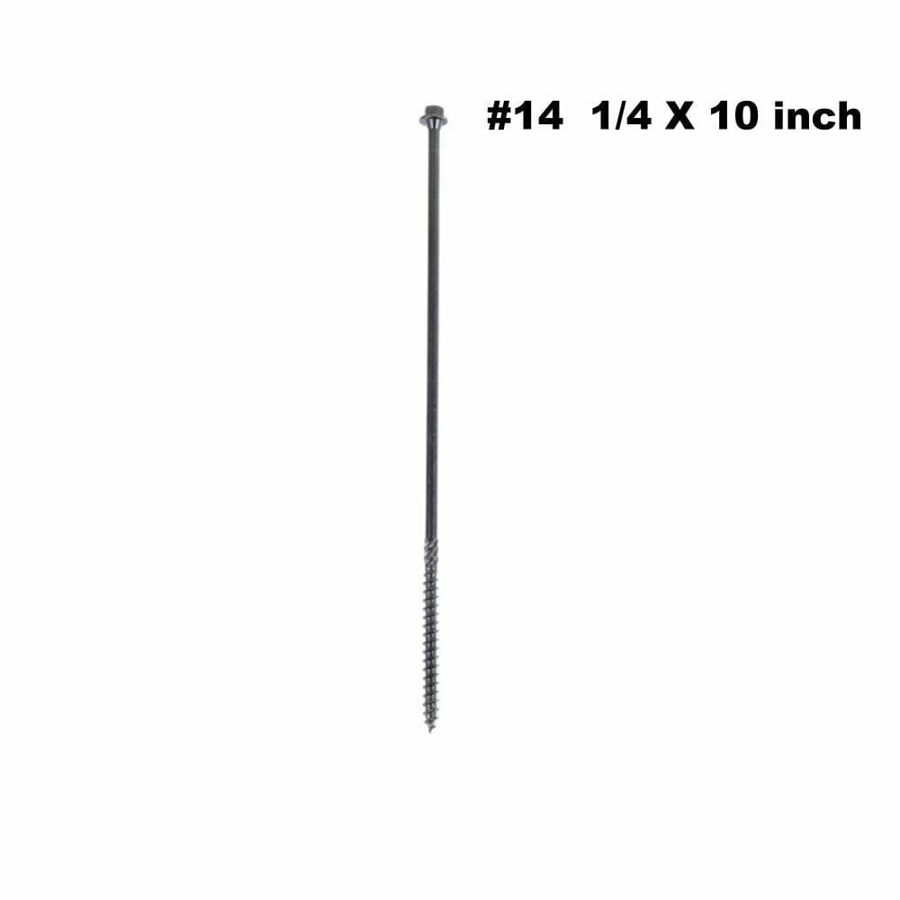 CONSTRUCTION DECKING LANDSCAPING HEX HEAD STRUCTURAL TIMBER SCREWS 