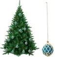 thumbnail image 1 of Christmas Decorations Hangs Christmas JoyMoreHome Christmas Flocked Ornaments For Xmas Tree Christmas Tree Decorations Hanging For Christmas Tree Holiday Christmas Ball, 1 of 4