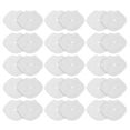 Lip Shape Sticker Sioweci 60Pcs Lip-Shaped Closed Mouth Stickers Gentle Transparent Tape ...