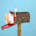 thumbnail image 6 of Vsdgher Leopard Print Mailbox Cover Magnetic Mailbox Wraps Post Letter Box Cover for Garden Yard Home Decor 2 Sizes-25.5x21 in, 6 of 8