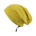 thumbnail image 1 of Qarigey Gorro de lana Unisex, gorros informales de temporada, accesorios de moda para la cabeza, gorro de punto de Color sólido, rojo vino Sombreros Amarillo claro Qarigey AP010974-14B, 1 of 6