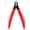 Red ( 1 Pack ), variant on 5 Inch Flush Cutters, 1 Pack Micro Wire Cutters, Sharp Zip Tie Cutter, Precision Wire Cutters for Crafting, Jewelry Making, Plastic Models, 3D Print, Electronics, Floral (Red)