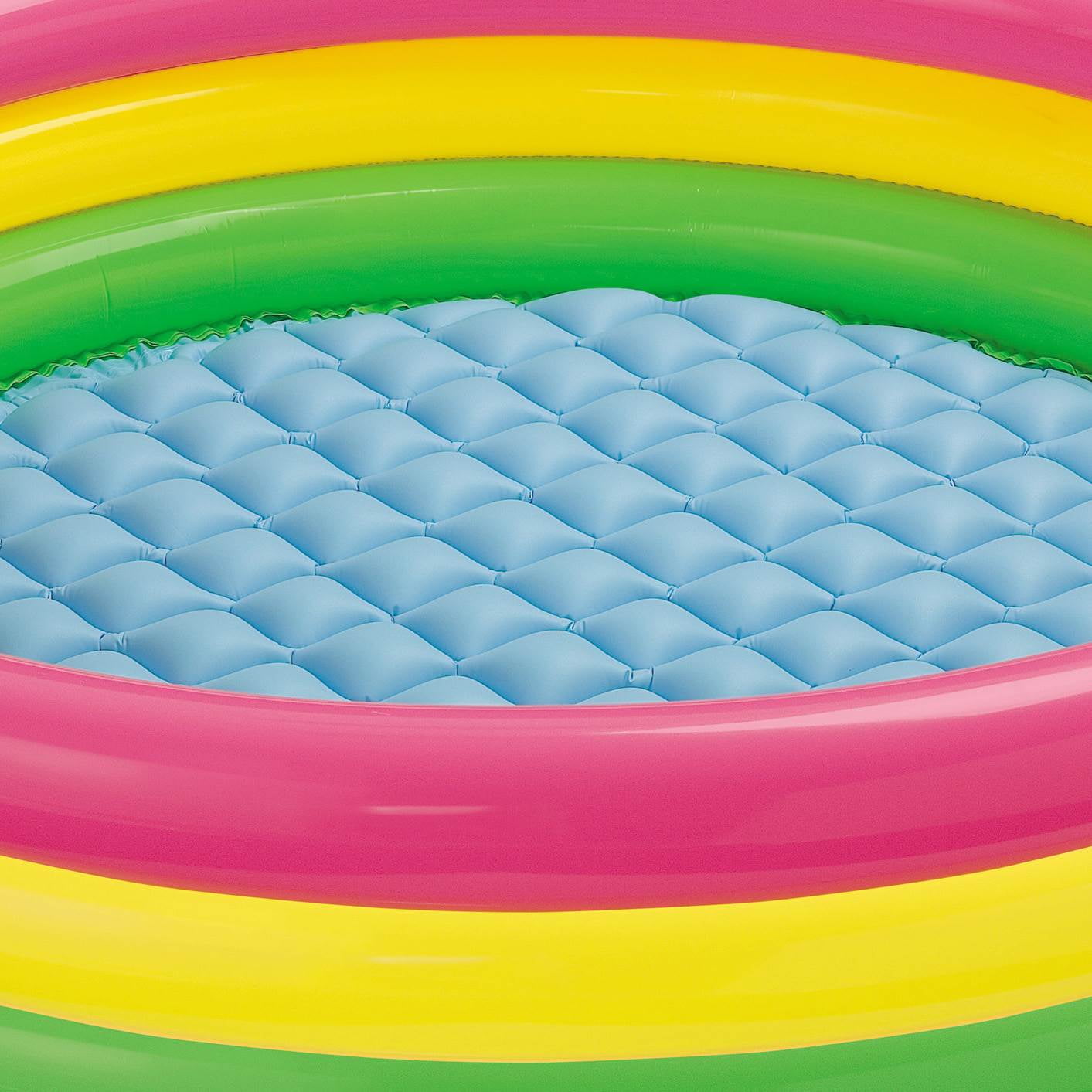 intex sunset glow inflatable pool