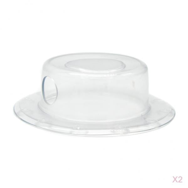 2x Tapón de Desagüe de Desbordamiento de Bañera de PVC Tapón de Drenaje con 12 Ventosas Fuertes Sunnimix Tapones de desagüe de bañera