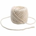 thumbnail image 4 of Cuerda de algodón para manualidades, bricolaje, hilo de algodón para tejer, manualidades, hilo de cuerda trenzada, 6 mm, 50 m, 1 rollo seitruly HA001999-04, 4 of 6