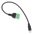 thumbnail image 3 of USB Screw Terminal Connector Cable Type C to Data Extension Adapter for Custom Charging, Durable Design for Long Term Use, 3 of 3