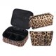 thumbnail image 1 of Bolsa de maquillaje de PU con estampado de leopardo, bolsa de baño multifuncional de viaje, bolsa de almacenamiento de gran capacidad, 1 of 5