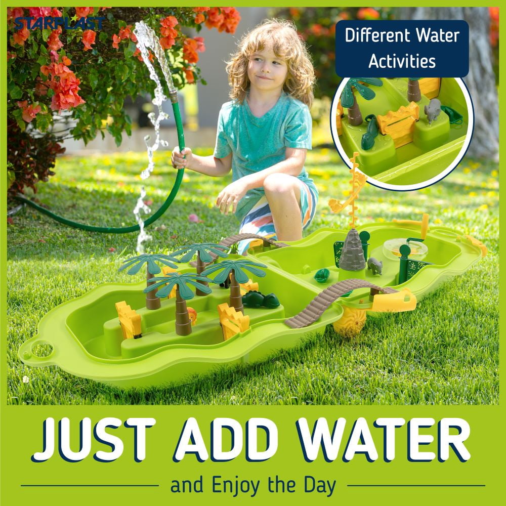 Starplast Water Fun Trolley Portable Folding Water Table Play Set