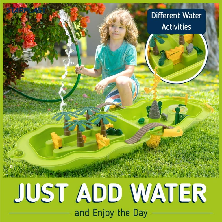 Starplast Water Fun Trolley Portable Folding Water Table Play Set