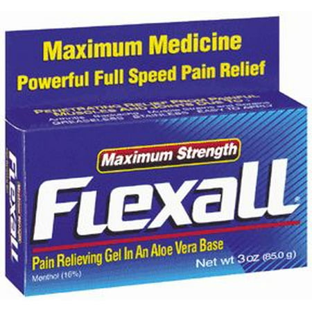 Flexall Maximum Strength Topical Analgesic Cream (3 oz)