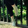 thumbnail image 3 of Holzlrgus 5 Pairs Womens Wool Socks Thick Knit Vintage Winter Warm Cozy Crew Socks Gifts, 3 of 6
