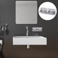 thumbnail image 3 of Shisuyan Sundries Storage Rack Simple Storage Shelf Grey 1Pc 10X4X1In, 3 of 9