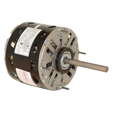 Century 1/2 HP Direct Drive Blower Motor, Permanent Split Capacitor, 1075 Nameplate RPM, 115 Voltage - DL1056