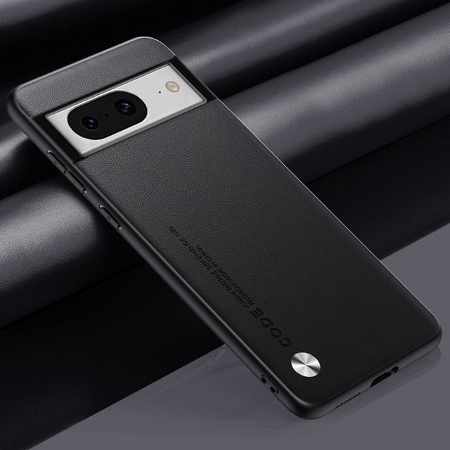 Luxury PU Leather Case For Google Pixel 8 Pro 8Pro Cover Silicone Protection Phone Case For Google Pixel 6A 7A 6 7 Pro Pixel6 8A Black For Pixel 6A