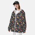 thumbnail image 3 of Fotbe Veste de Protection Solaire UPF 50+ pour Hommes et Femmes de Noël Jeu de Quilles avec Capuche et Poches Randonnée Performance Extérieure-3TG, 3 of 7