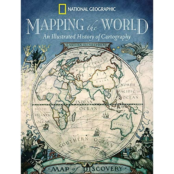 Pre-Owned Mapping the World: An Illustrated History of Cartography Hardcover