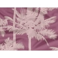 thumbnail image 6 of oneOone Rayon Pink Fabric Coconut Tree & Leaf Sewing Material Print Fabric By The Yard 56 Inch Wide, 6 of 8