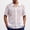 B_ White, variant on YLSDY Men's Allover Lacework Camp Shirt, Openwork Floral & Geometric Pattern, Short Sleeve Button-Down Cover-Up Top White XXXL