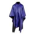 thumbnail image 3 of Chubasquero con capucha y cordón de EVA, reutilizable, impermeable, para hombre y mujer, para montar a caballo. Violeta, 3 of 9