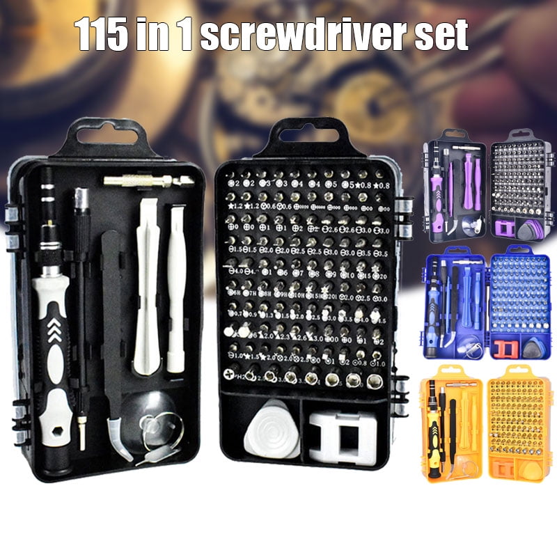 115 in 1 Flexible Precision Torx Screw Driver Set Repair Phone Laptop Tools Kit 