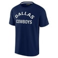 thumbnail image 2 of Unisex Fanatics Navy Dallas Cowboys Elements Super Soft Short Sleeve T-Shirt, 2 of 3