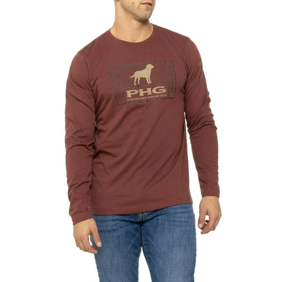 Columbia SportswearMen's Long-Sleeve PHG Tough Line T-Shirt (Red Rocks Heath)