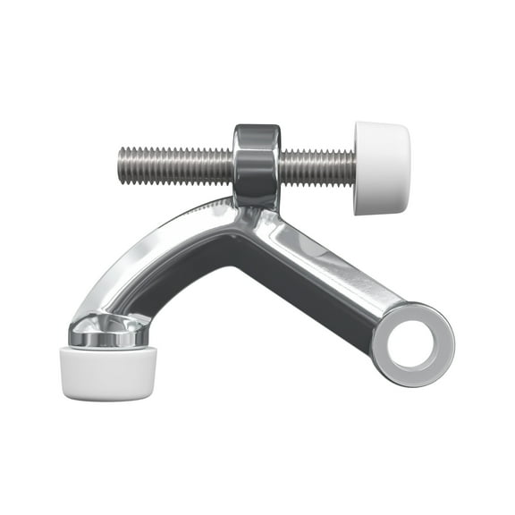 Miseno Mds01sb Adjustable Solid Brass Hinge Pin Door Stop - Chrome