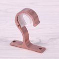 thumbnail image 5 of Zcyifa Curtain Rod Bracket 2PCS Curtain Rod Aluminium Alloy Thick Single Bracket Mounting Bracket(Rose Gold), 5 of 10