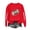 Red women fall long sleeve graphic tops a1, variant on thefmos Women's Fall Winter Long Sleeve Graphic Pullover Tops Round Neck Casual Loose Football Printed Tshirt Blouses Cute Trendy Sweatshirt Vacation Fashion Clothes, Purple S