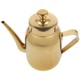 thumbnail image 1 of Stainless Steel Oil Pot Oil Container Grease Storage Can Vinegar Dispenser Kettle, 1 of 2