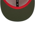 thumbnail image 5 of Men's New Era Pink/Blue San Francisco Giants  Olive Undervisor 59FIFTY Fitted Hat, 5 of 5