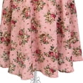 thumbnail image 6 of Vintage Style Women Dresses Cotton Linen Blend Square Neck, 6 of 6