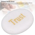 thumbnail image 4 of Engraved Encouragement Stone Polished Marble Precise Lettering Long Lasting Color Comfortable to Touch Suitable for Living Room Bathroom Aquarium Gifting, 4 of 7
