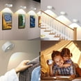 thumbnail image 7 of LED Wall Lights, Magnetic Wall Light with Motion Detection, 360°Rotatable & Rechargeable Wall Lights, 3 Color Temperatures & Stepless Dimming, Wireless Lights for Reading, Corridor, Pictures, Makeup, 7 of 7