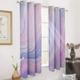 thumbnail image 2 of Colorful Marble Pattern Window Curtain Panels Grommet Blackout Curtains Blackout Curtains for Living Room, 2 of 7