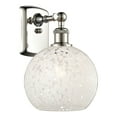 thumbnail image 5 of Innovations Lighting - White Mouchette - 1 Light Wall Sconce In Modern Style-11, 5 of 7