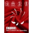 thumbnail image 6 of Red Turtleneck Men Long Sleeve Knitted Shirt Ultra SoftTurtle Neck Sweater James For Men (S), 6 of 7