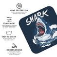 thumbnail image 4 of Disketp Shark Funny Coasters,6 Pcs Leather Coasters With Holder, Perfect Housewarming Hostess Gifts,Protect Furniture From Water Marks Scratch And Damage, 4 of 9