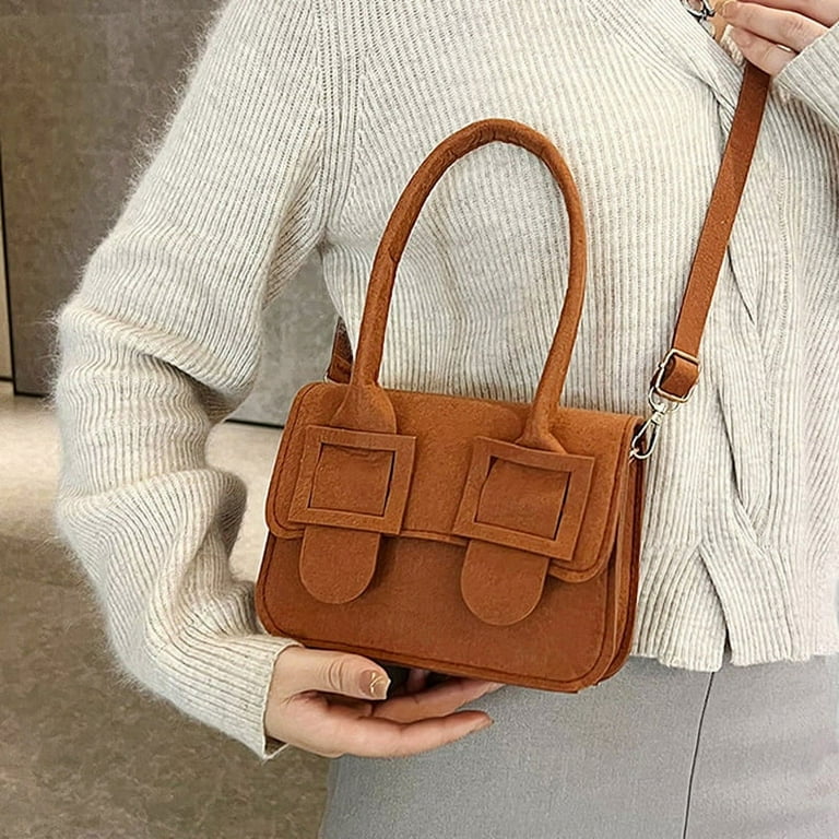 CoCopeaunt Wide Shoulder Strap Hand Bags for Women Chain Small Luxury  Designer Handbag Female Bag Purse Womens Square Crossbody Trend