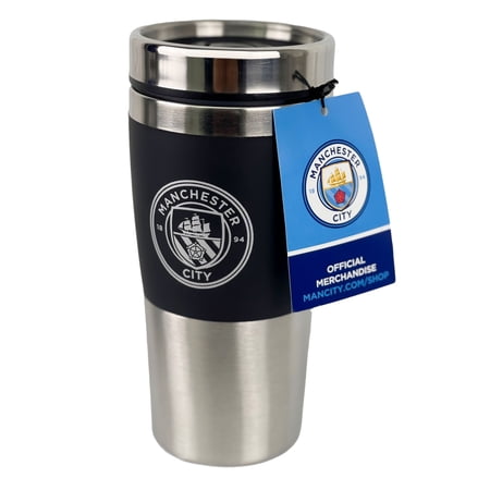 Manchester City Travel Mug Official Manchester City Stainless Steel Travel Mug
