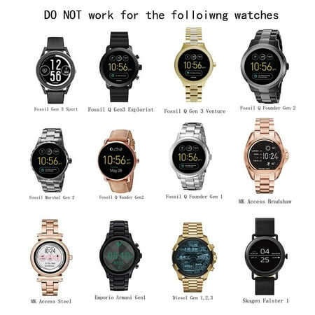 fossil smartwatch cable