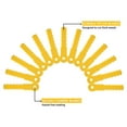 thumbnail image 3 of 30Pcs Replacement Blades Compatible with Weed Warrior Push-N-Load 3 Blade Trimmer Head and Pivotrim Hybrid 2-N-1 Head, 3 of 7