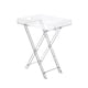 thumbnail image 4 of Mesa plegable de acrílico, mesa de comedor, mesa multiusos de fácil almacenamiento para exteriores, mesa de té para fiesta, Picnic, mercado, dormitori Claro, 4 of 8