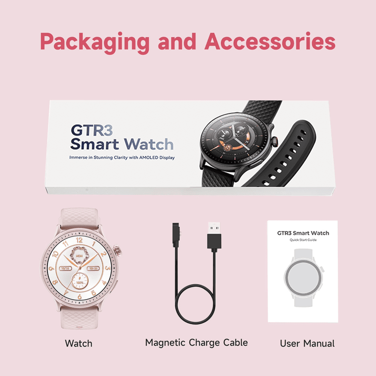Cillso Smart Watch for Women, 1.46" AMOLED photo 8
