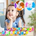 thumbnail image 4 of EclipseJewels Easter Eggs with Stuffed Bunny Plush Dolls – 24PCS Easter Basket Stuffers, Party Favors, Egg Hunt Surprise Toys, Bulk Fillers for Easter Baskets, Cute Stuffed Animal Toys in Gi, 4 of 6