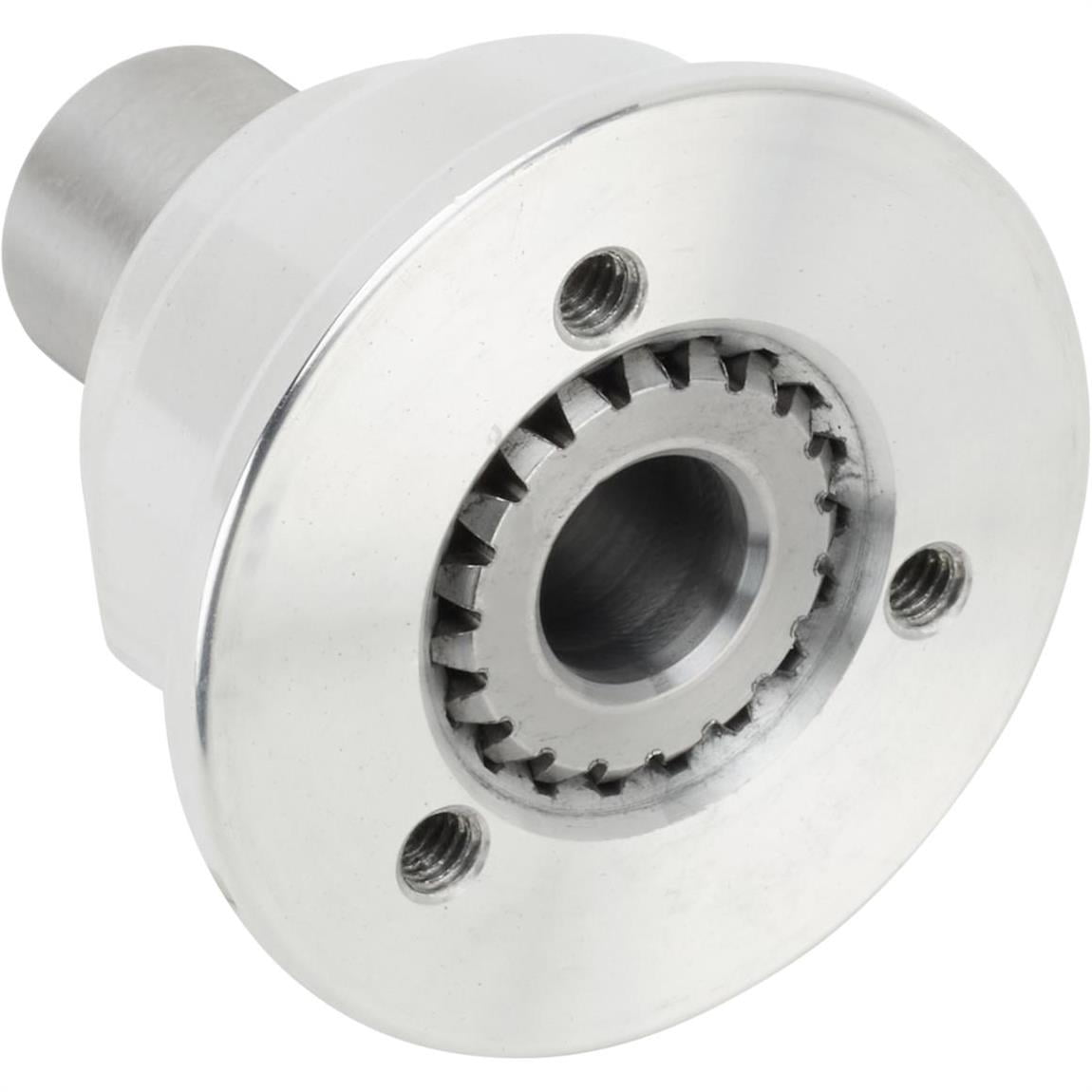 Pin-Style Quick Release Aluminum Steering Wheel Hub, 5/8In Steel Shaft