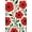 Ivory, Pattern 1, variant on ODIKA 2x3 Machine Washable Non-Slip Area Rug, Vibrant Poppy Bloom Latch Hook Needlecraft Festive Kit High Traffic Rug, Ivory, 637829