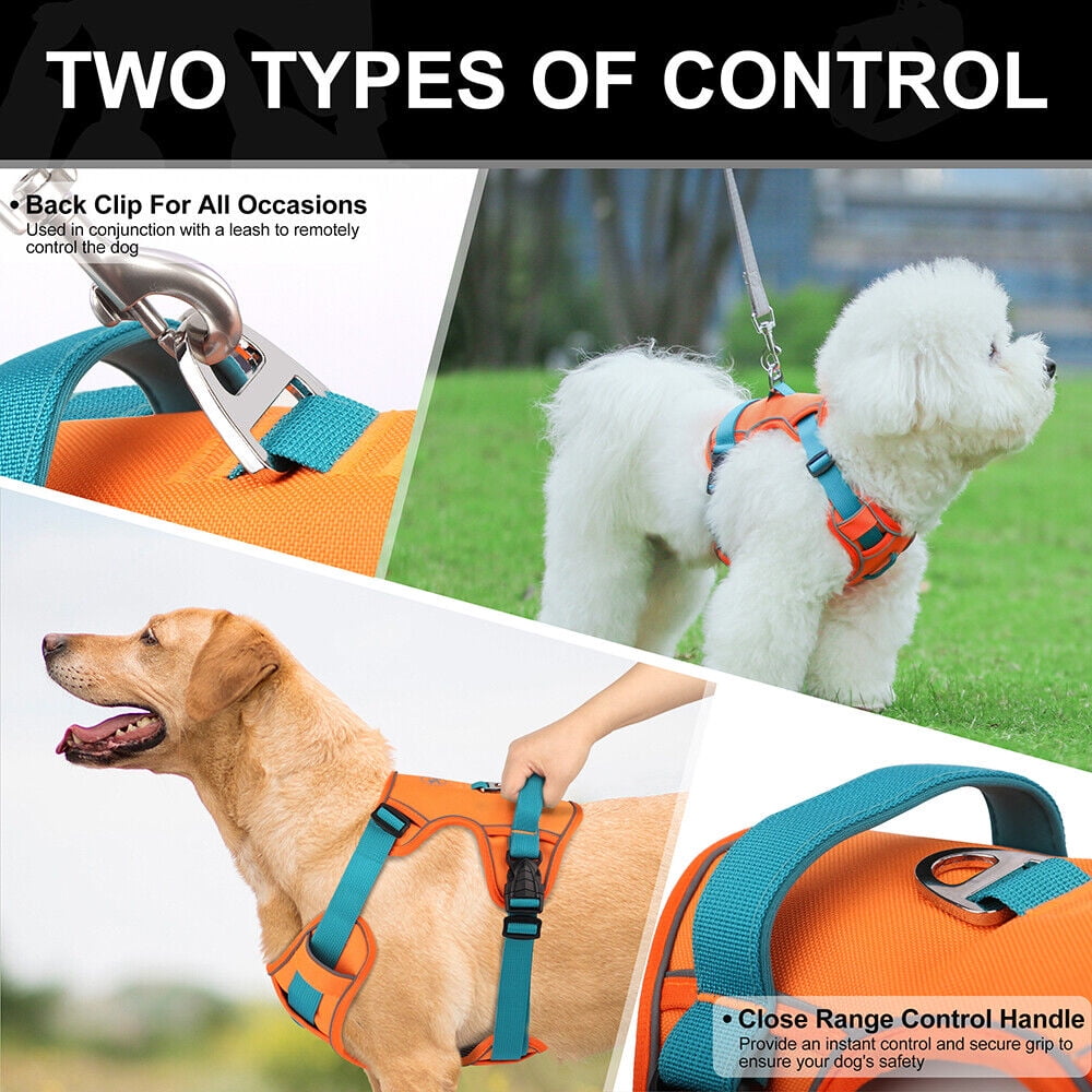 Pet Artist Reflective Non Pull Dog Harness Adjustable Pet Vest S/M/L for Beagle Rottweiler
